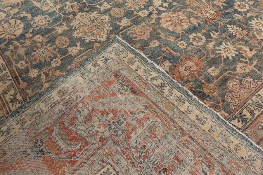 Fine Antique Persian Malayer Handmade Wool Rug BB3805