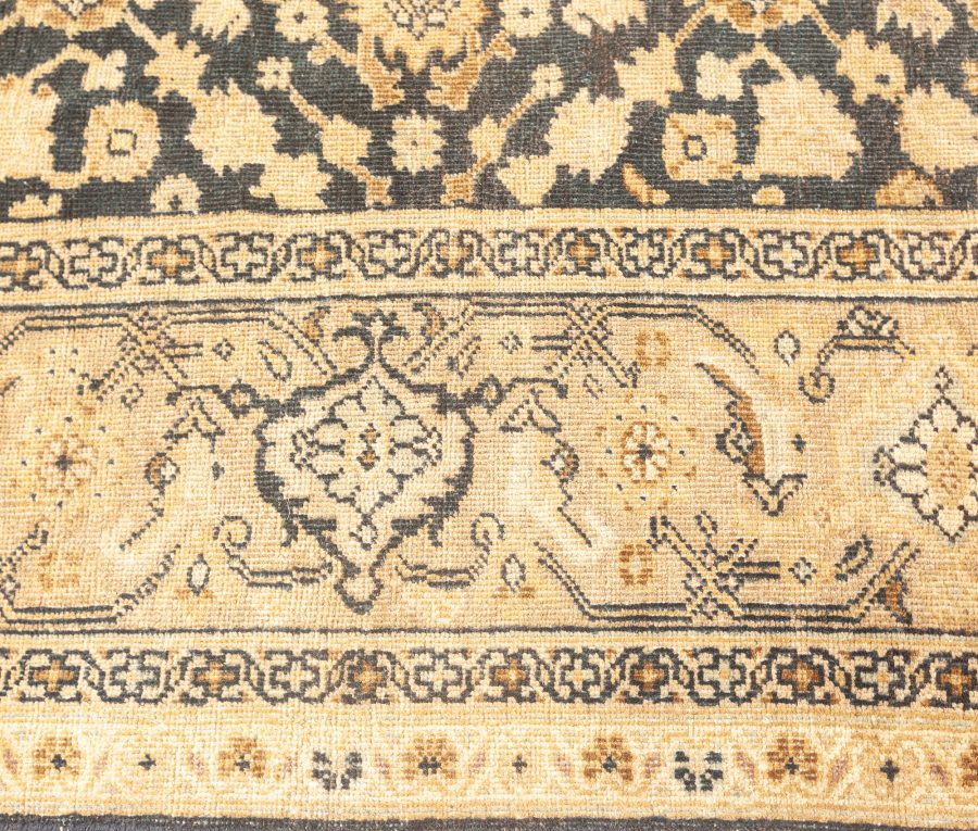 Authentic 19th Century Persian Sultanabad Handmade Wool Rug BB3820