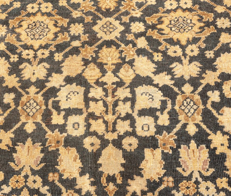 Authentic 19th Century Persian Sultanabad Handmade Wool Rug BB3820
