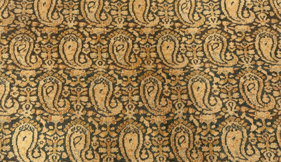 Fine Antique Persian Meshad Handmade Wool Rug BB3940