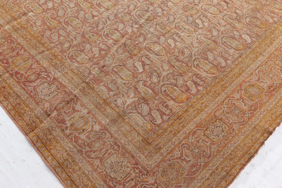 Fine Antique Indian Amritsar Handmade Wool Carpet BB4235