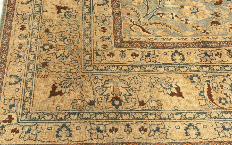 Fine Persian Khorassan Botanic Handmade Wool Carpet BB4284