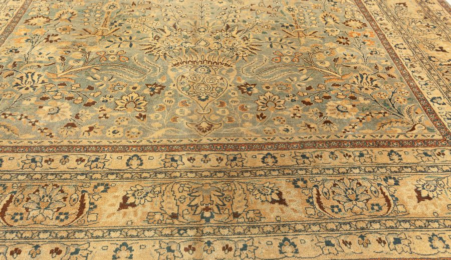 Fine Persian Khorassan Botanic Handmade Wool Carpet BB4284