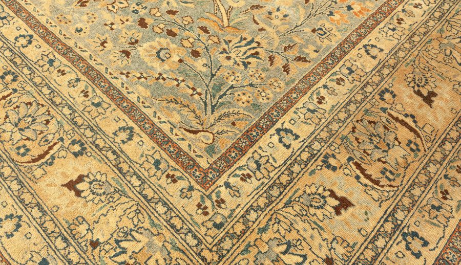 Fine Persian Khorassan Botanic Handmade Wool Carpet BB4284