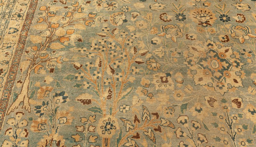 Fine Persian Khorassan Botanic Handmade Wool Carpet BB4284