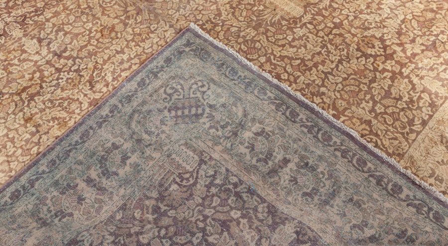 Fine Antique Indian Amritsar Handmade Wool Rug BB4410