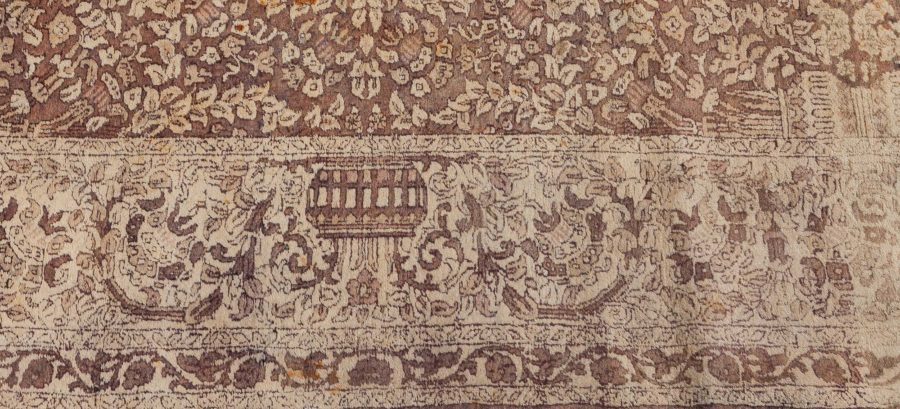 Fine Antique Indian Amritsar Handmade Wool Rug BB4410
