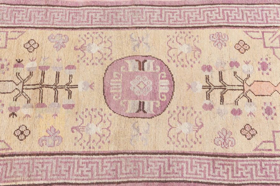 Vintage Samarkand (Khotan) Handmade Wool Carpet BB4437