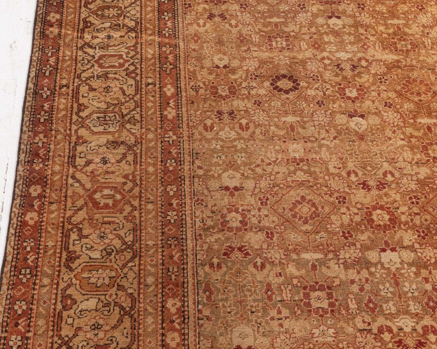 Fine Antique Indian Amritsar Rug (Size Adjusted) BB4457