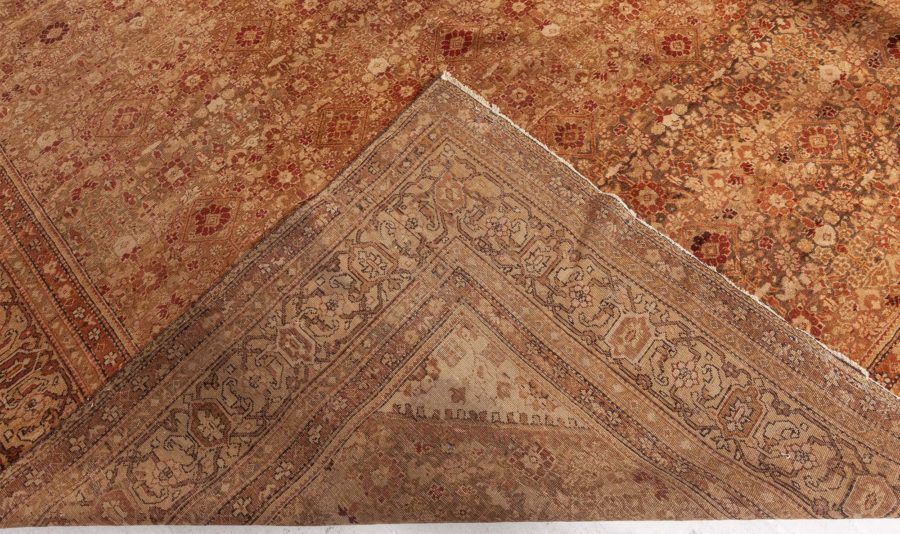 Fine Antique Indian Amritsar Rug (Size Adjusted) BB4457