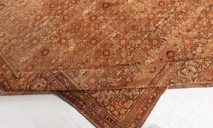 Fine Antique Indian Amritsar Rug (Size Adjusted) BB4457