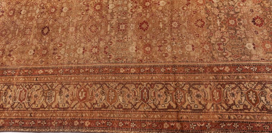 Fine Antique Indian Amritsar Rug (Size Adjusted) BB4457