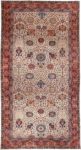 Fine Antique Indian Amritsar Botanic Handmade Wool Rug BB4513