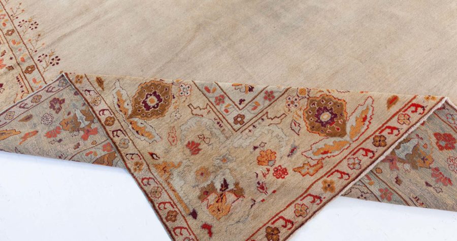 Authentic 19th Century Indian Amritsar Handmade Wool Rug BB4685