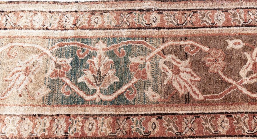 Authentic Antique Indian Amritsar Handmade Wool Rug BB5022