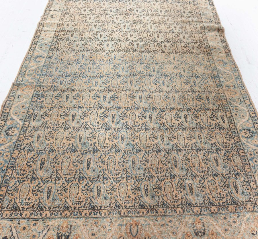 Authentic Persian Kirman Handmade Wool Rug BB5299