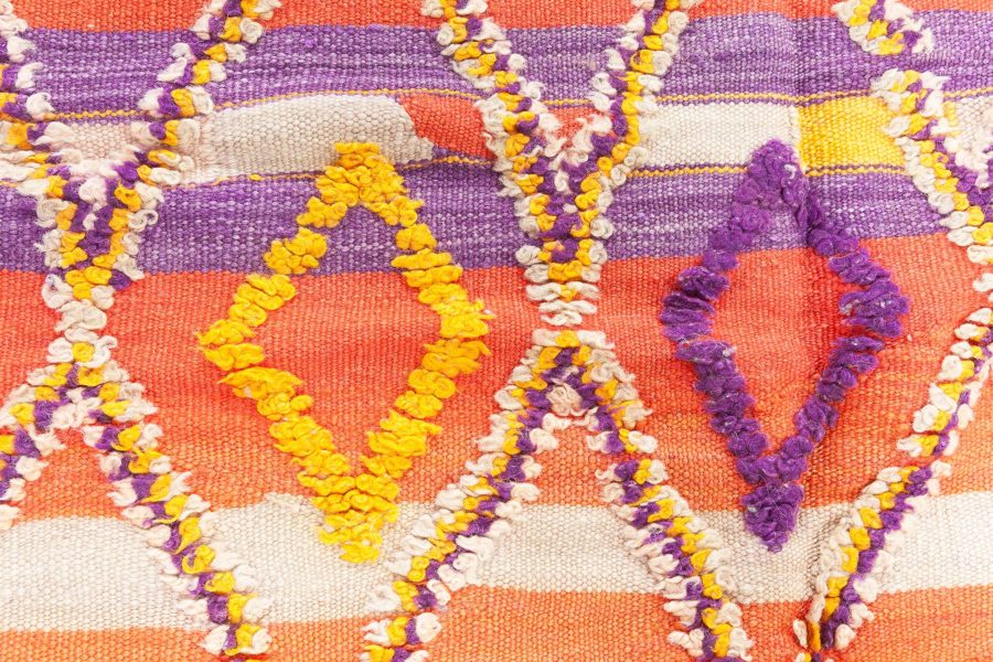 Vibrant Vintage Moroccan Rug BB8758