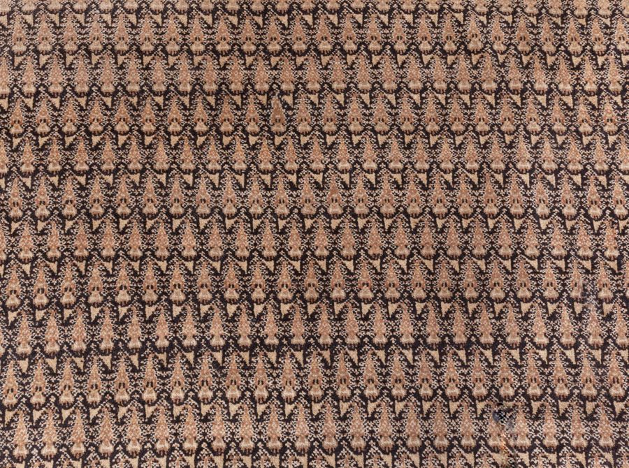 Fine Antique Indian Agra Handmade Wool Rug BB5537
