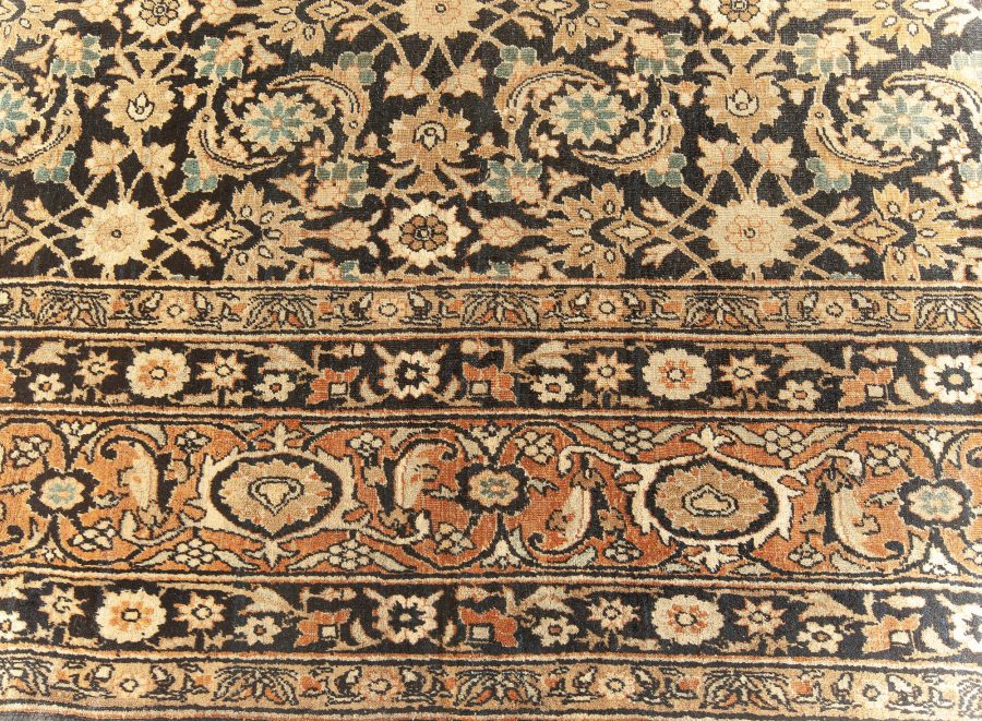 One-of-a-kind Vintage Persian Kirman Carpet BB5559