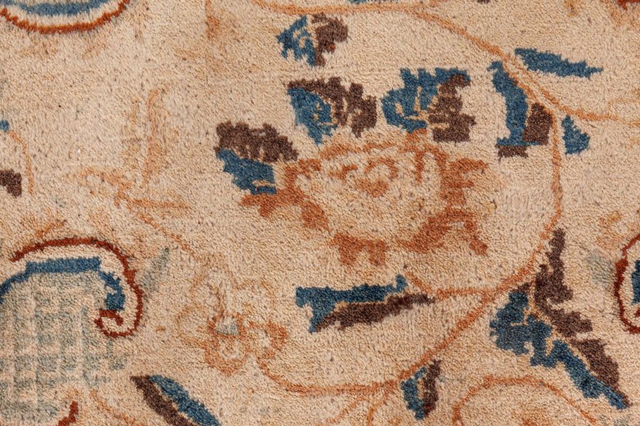 Antique Persian Kirman Handmade Wool Rug BB5577
