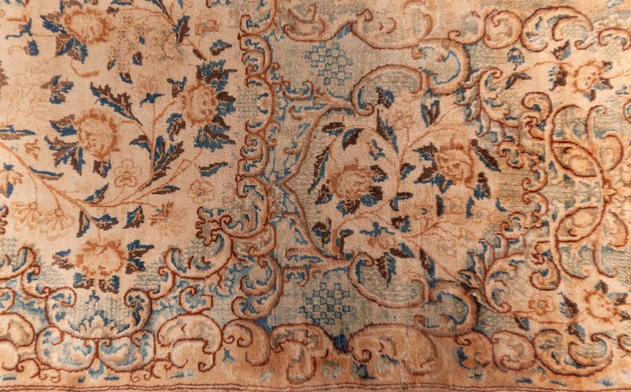 Antique Persian Kirman Handmade Wool Rug BB5577