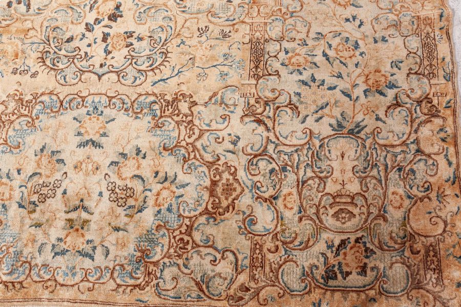 Antique Persian Kirman Handmade Wool Rug BB5577