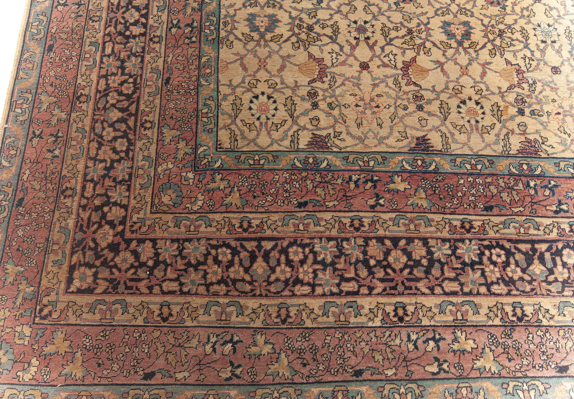 Authentic Turkish Sivas Handmade Wool Rug BB5578 by DLB