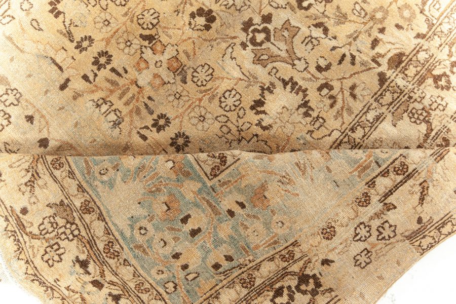 Antique Persian Meshad Handmade Wool Rug BB5770