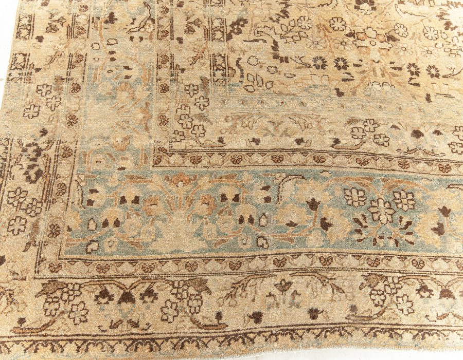 Antique Persian Meshad Handmade Wool Rug BB5770