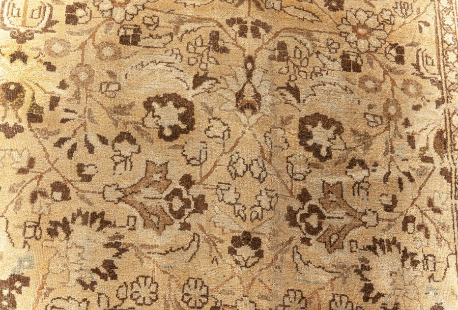 Antique Persian Meshad Handmade Wool Rug BB5770