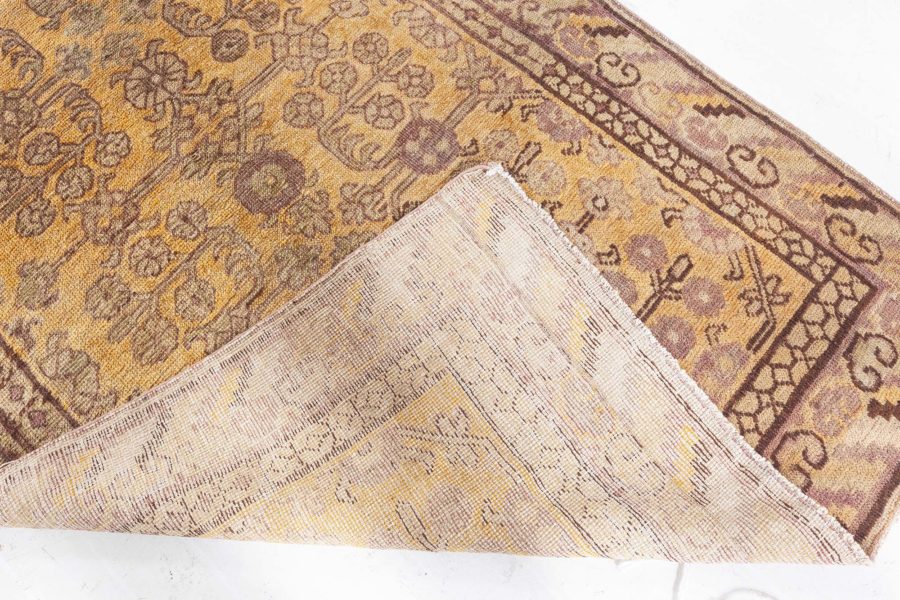 High-quality Vintage Samarkand Handmade Wool Rug BB5805