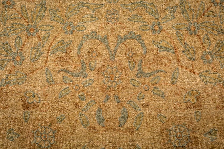 Fine Antique Persian Tabriz Handmade Wool Rug BB5868