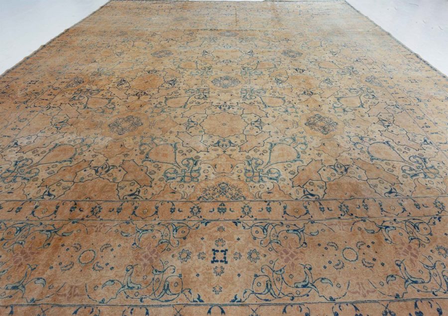 Authentic Persian Tabriz Vintage Handmade Carpet BB5889