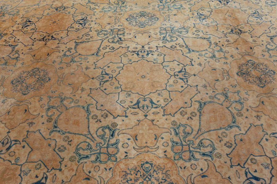 Authentic Persian Tabriz Vintage Handmade Carpet BB5889