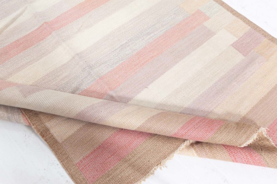 Mid-20th century Swedish Multicolored Flat-Weave Rug BB5883