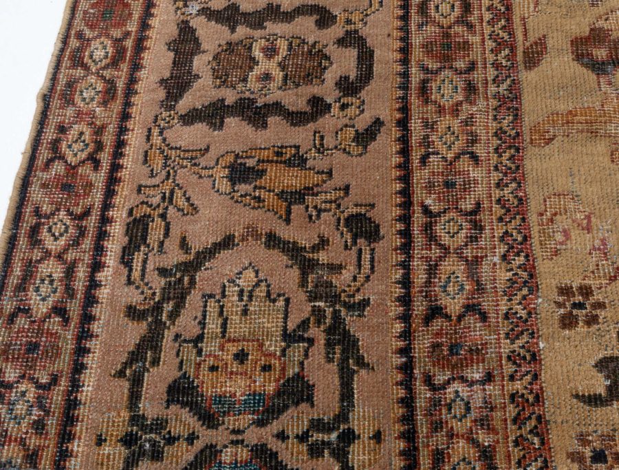 Authentic Persian Sultanabad Handmade Wool Rug BB5935