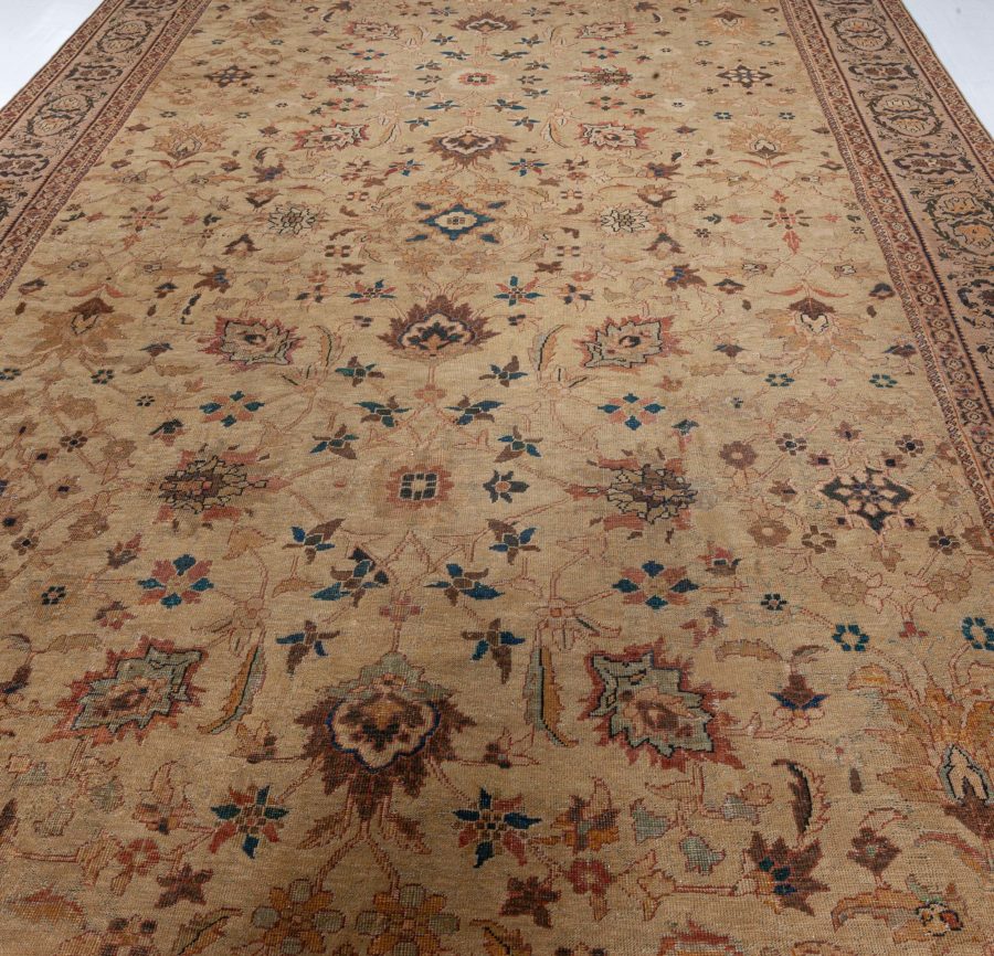 Authentic Persian Sultanabad Handmade Wool Rug BB5935