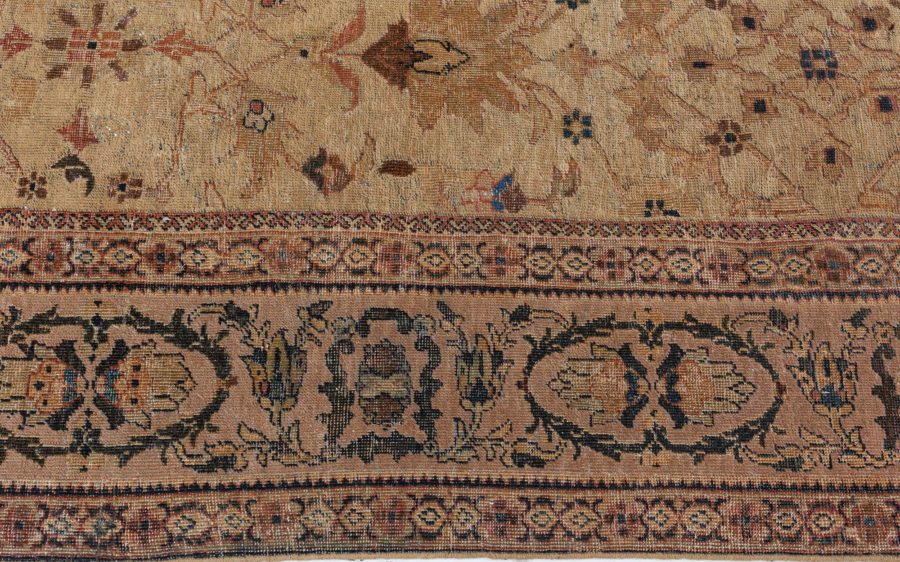 Authentic Persian Sultanabad Handmade Wool Rug BB5935