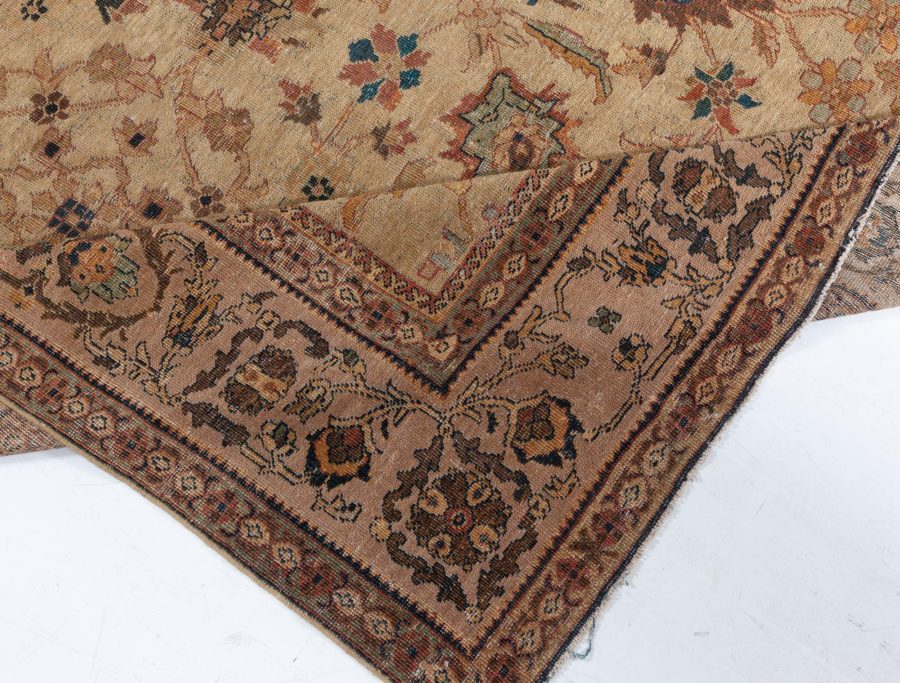 Authentic Persian Sultanabad Handmade Wool Rug BB5935