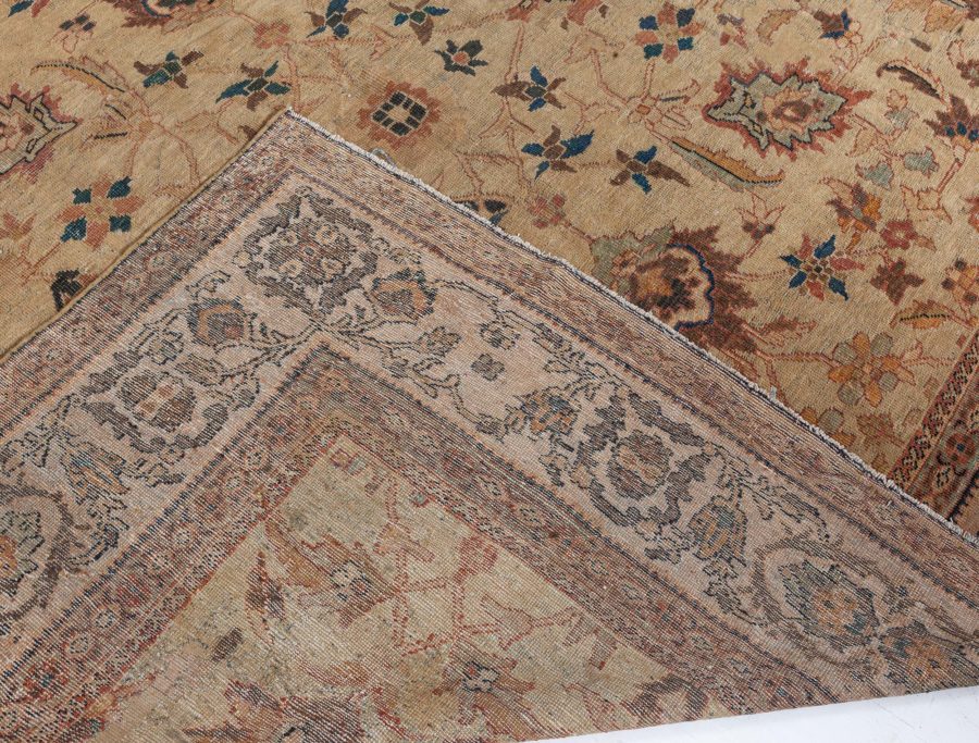 Authentic Persian Sultanabad Handmade Wool Rug BB5935