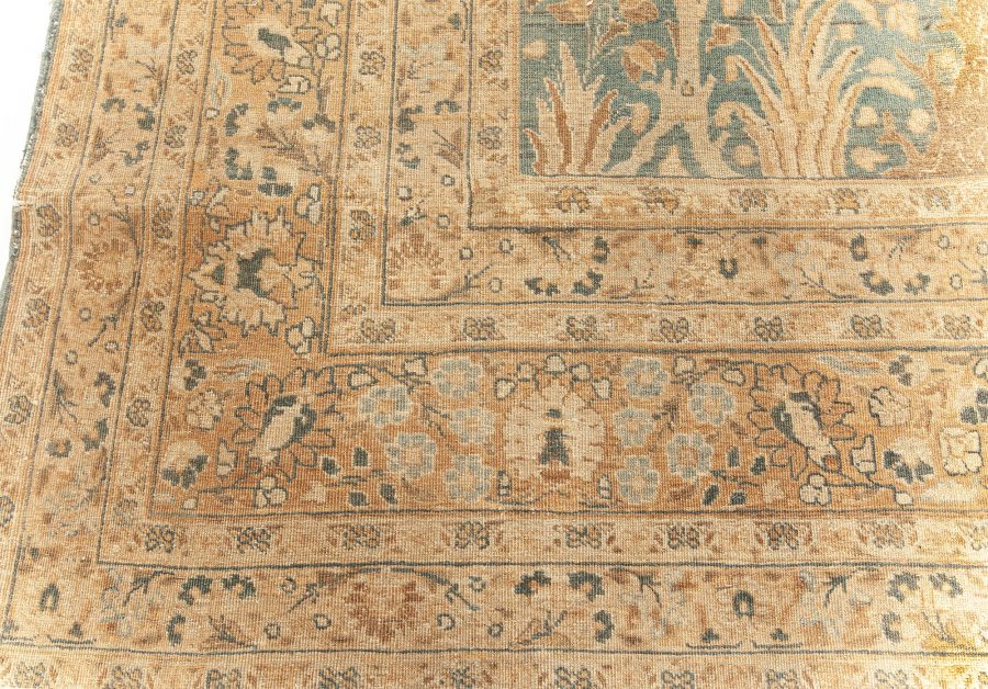 Antique Persian Khorassan Handmade Wool Rug BB5944