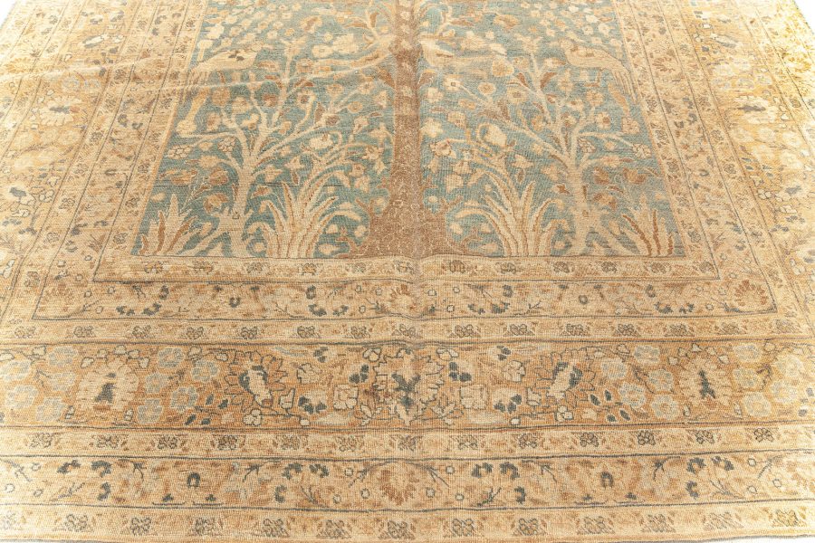 Antique Persian Khorassan Handmade Wool Rug BB5944