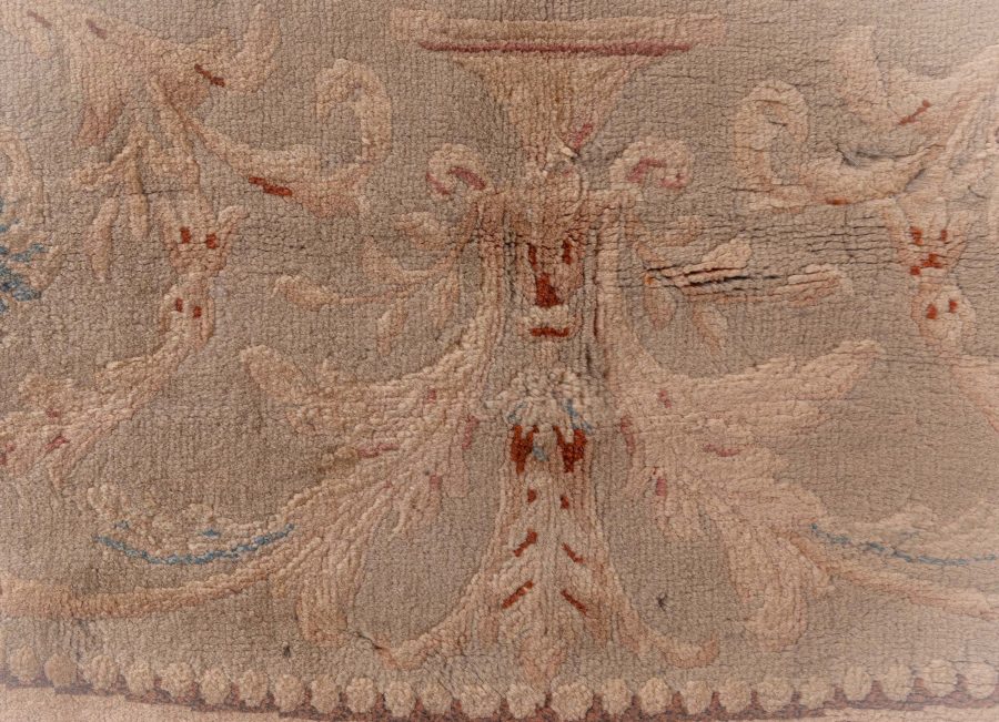 Authentic Savonnerie Handmade Wool Rug BB6136