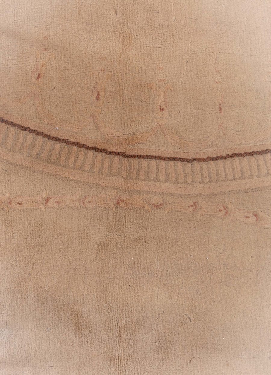 Authentic Savonnerie Handmade Wool Rug BB6136