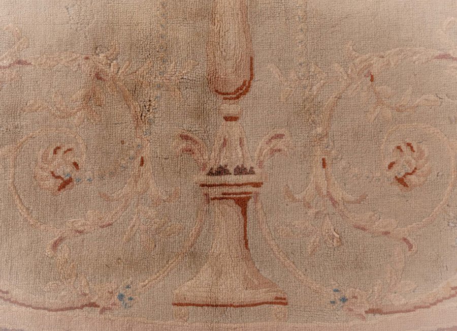 Authentic Savonnerie Handmade Wool Rug BB6136