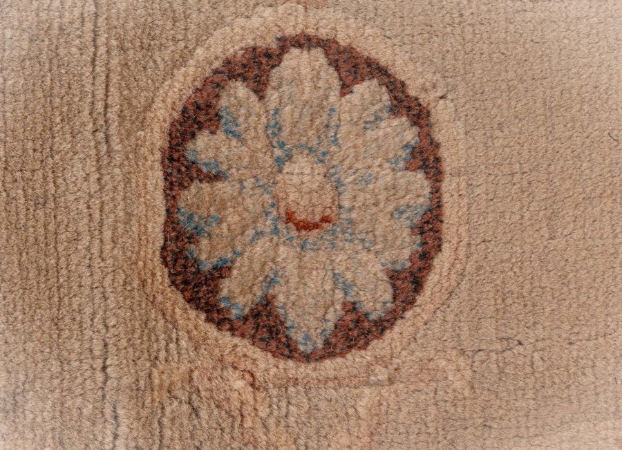 Authentic Savonnerie Handmade Wool Rug BB6136