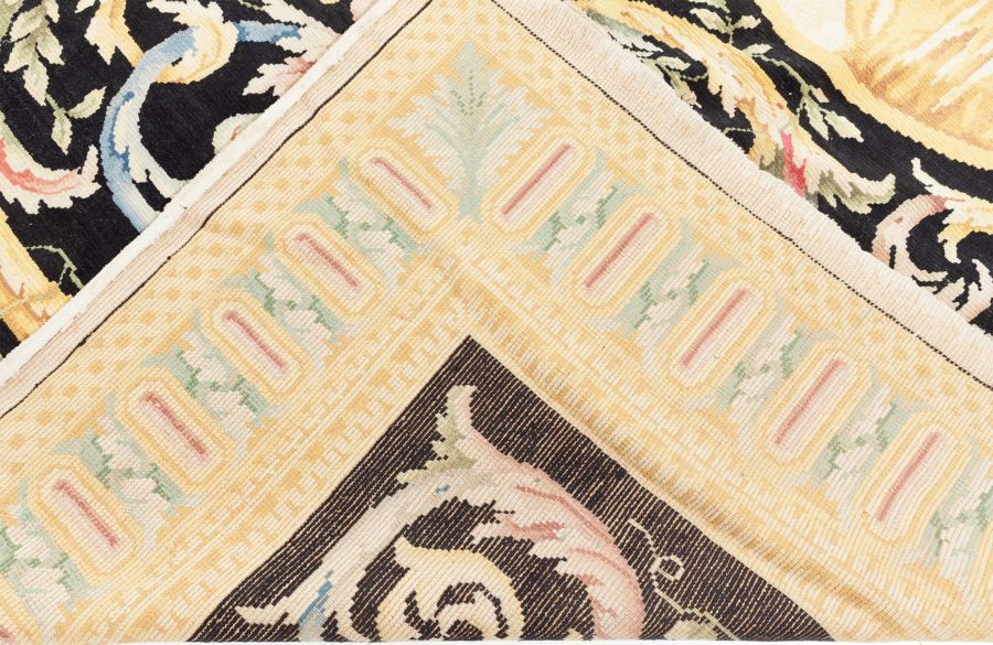 Oversized Vintage Spanish Savonnerie Rug BB6138