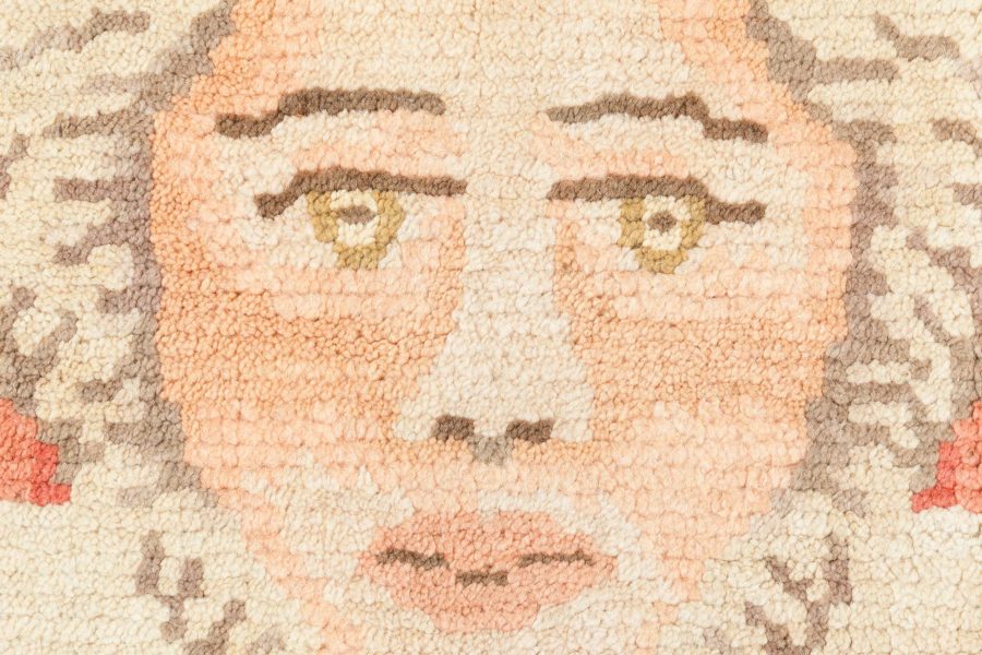 Oversized Vintage Spanish Savonnerie Rug BB6138