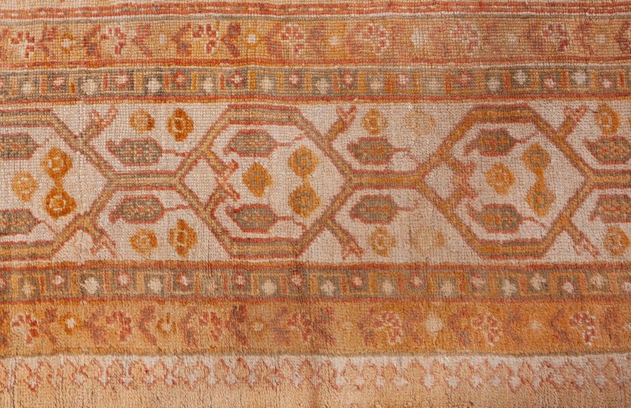 Antique Turkish Oushak Rug BB6161