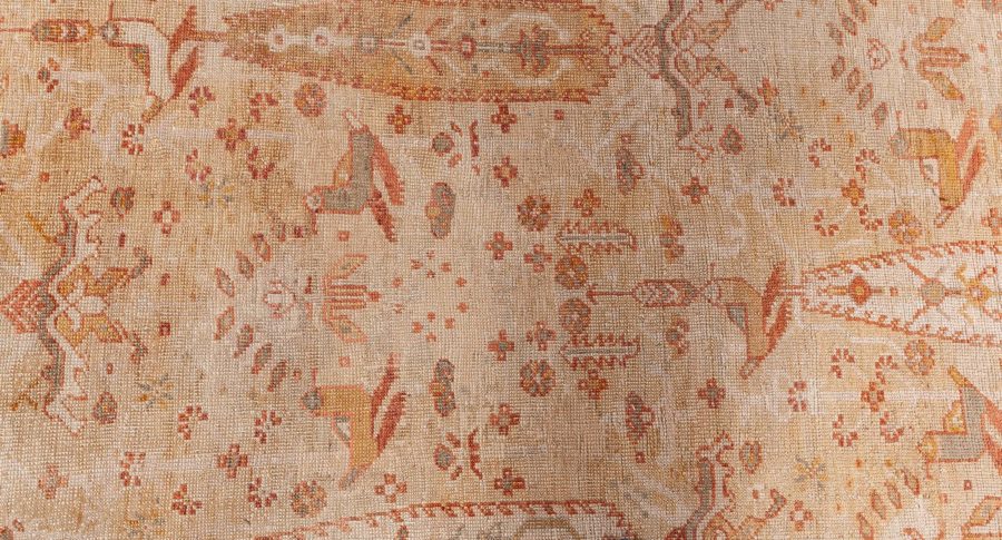 Antique Turkish Oushak Rug BB6161
